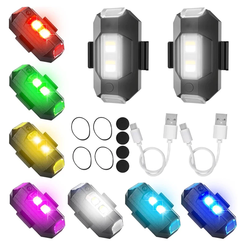 Drone Strobe Light - Universal Strobe Light for Motorcycle USB