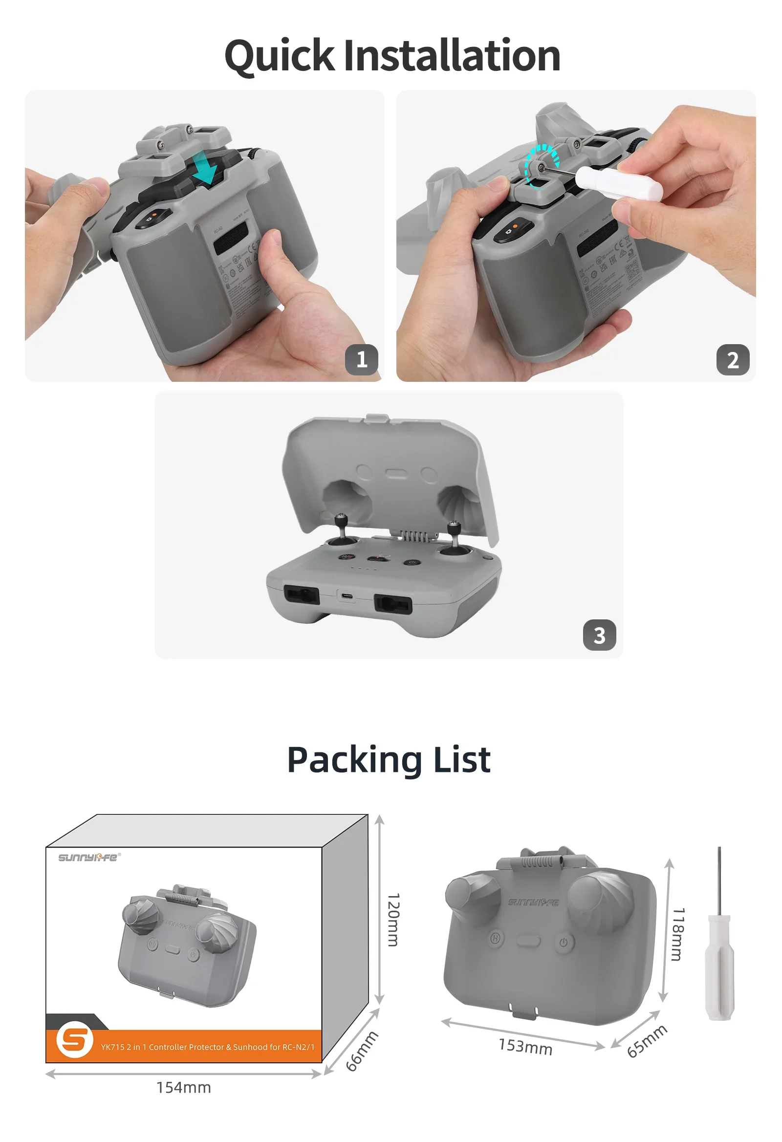 2 in 1 Controller Protector Su - Drone Control Stick บทวิจารณ์และราคา