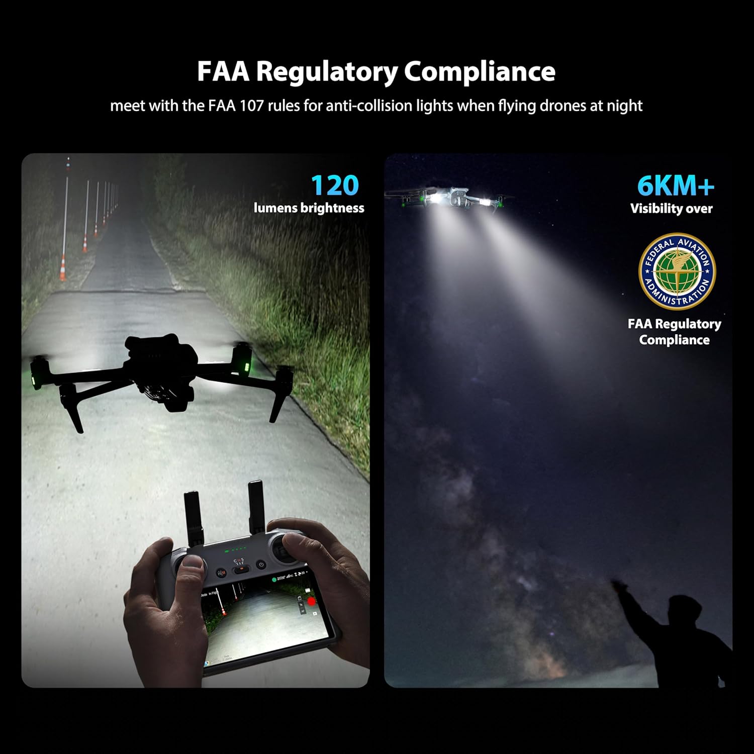 STARTRC Drone Strobe Light Ant - Drone Beacon Light บทวิจารณ์และราคา