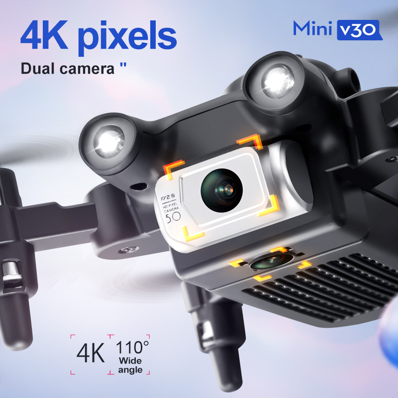Mini V30 WiFi FPV Drone With 4 - Drone Controller Screen บทวิจารณ์และราคา