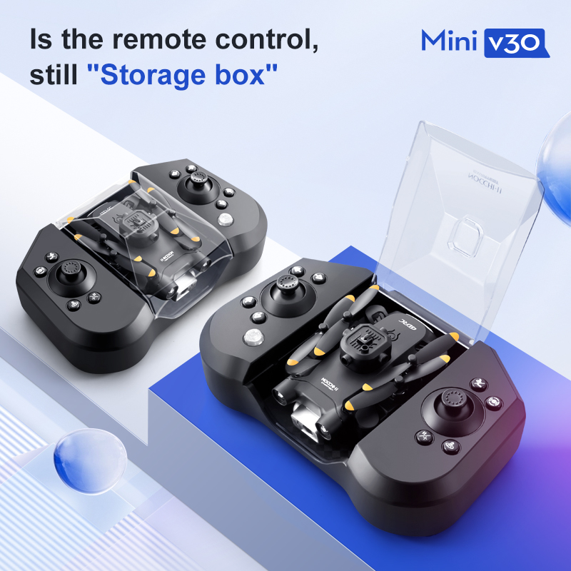 Mini V30 WiFi FPV Drone With 4 - Drone Controller Screen บทวิจารณ์และราคา