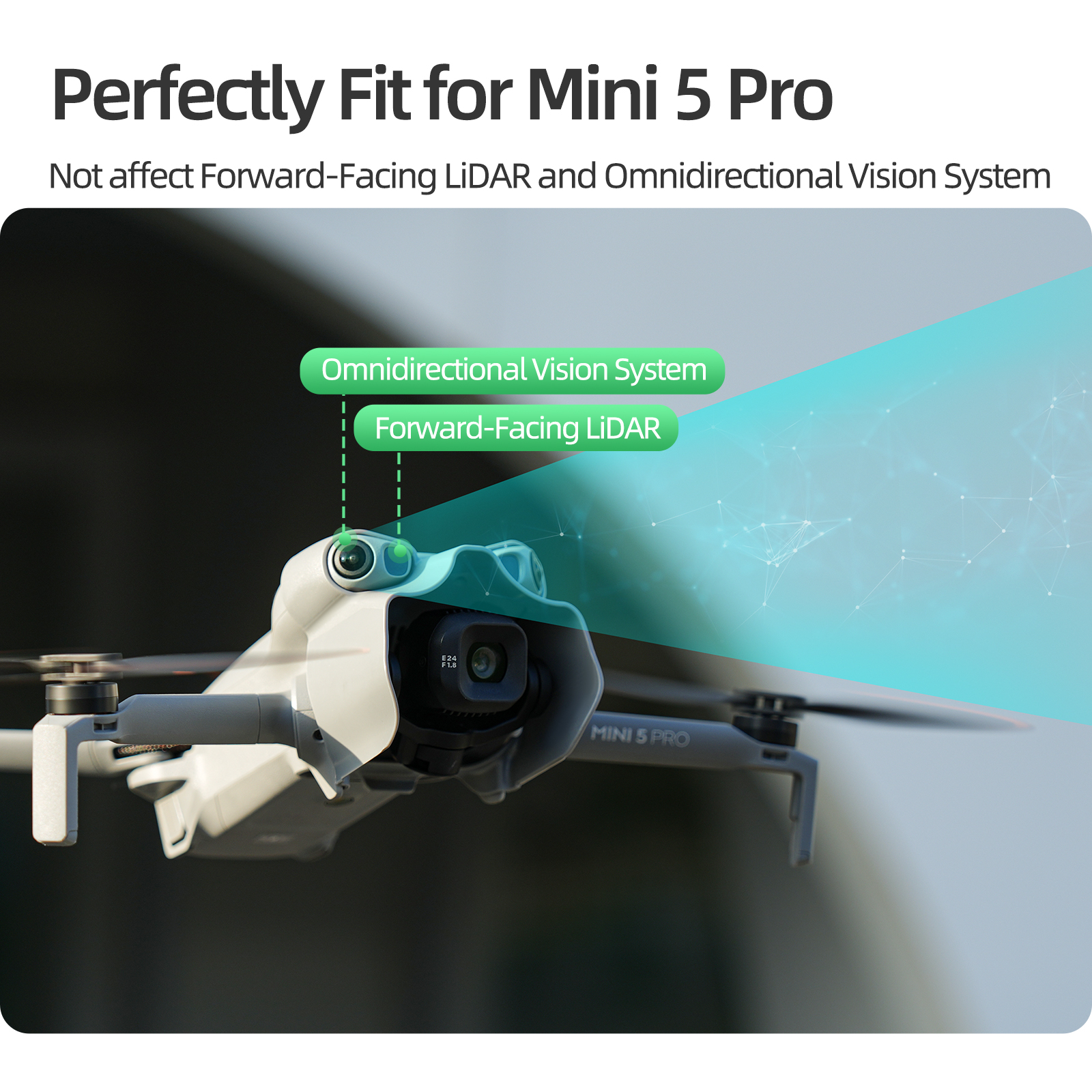 Lens Camera Hood For DJI MINI  - Drone Sun Shade บทวิจารณ์และราคา