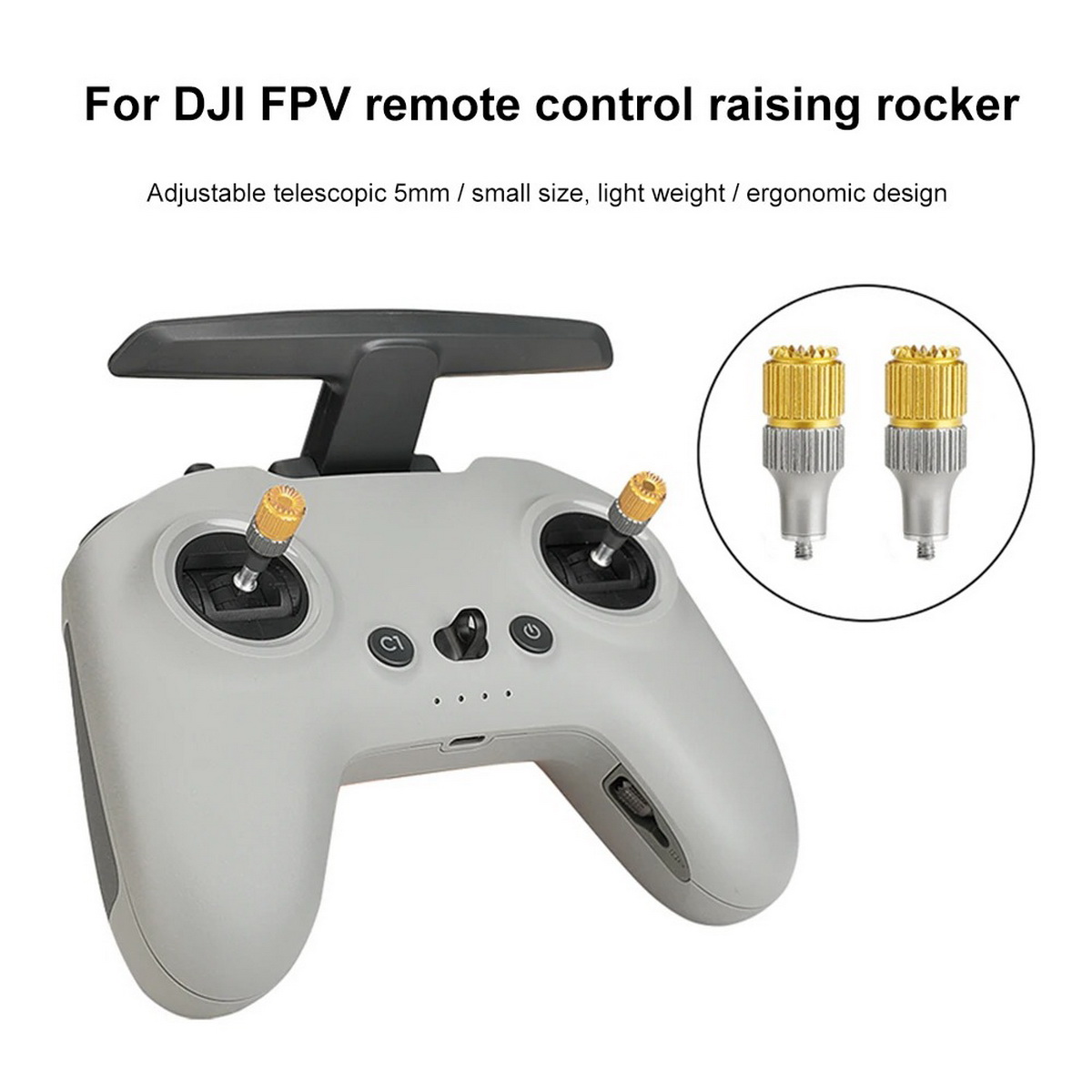2PCS FPV Remote Controller Rad - Drone Control Stick บทวิจารณ์และราคา
