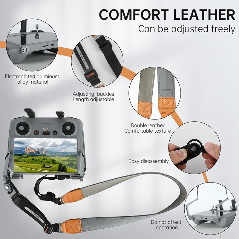 RCSTQ For DJI RC/ RC 2 Drone R - Drone Remote Controller Lanyard บทวิจารณ์และราคา