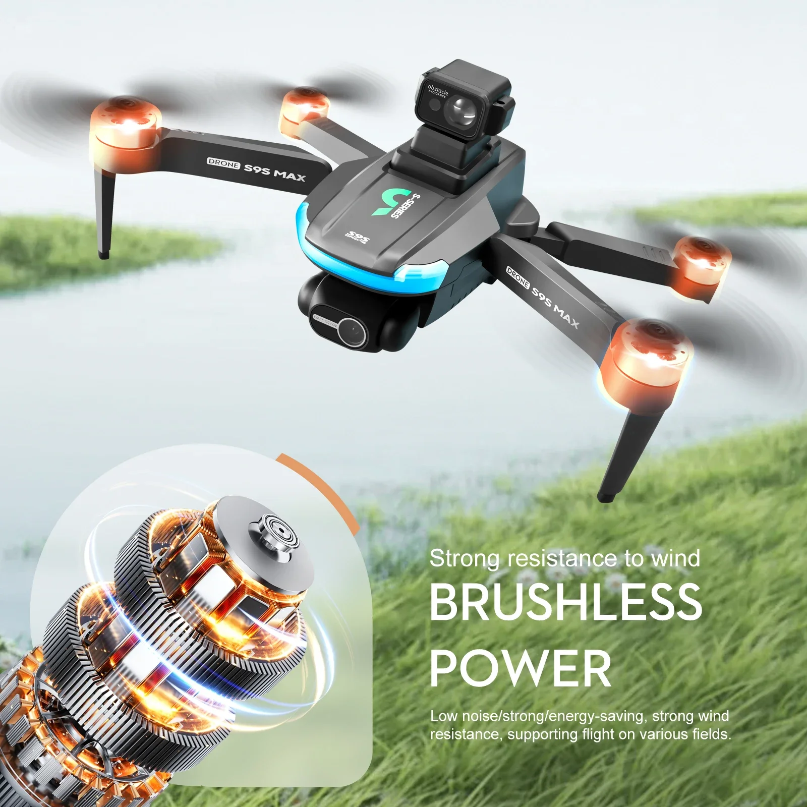 NEW S9S MAX MINI Drone 4K 2-Ax - Drone Controller Screen บทวิจารณ์และราคา