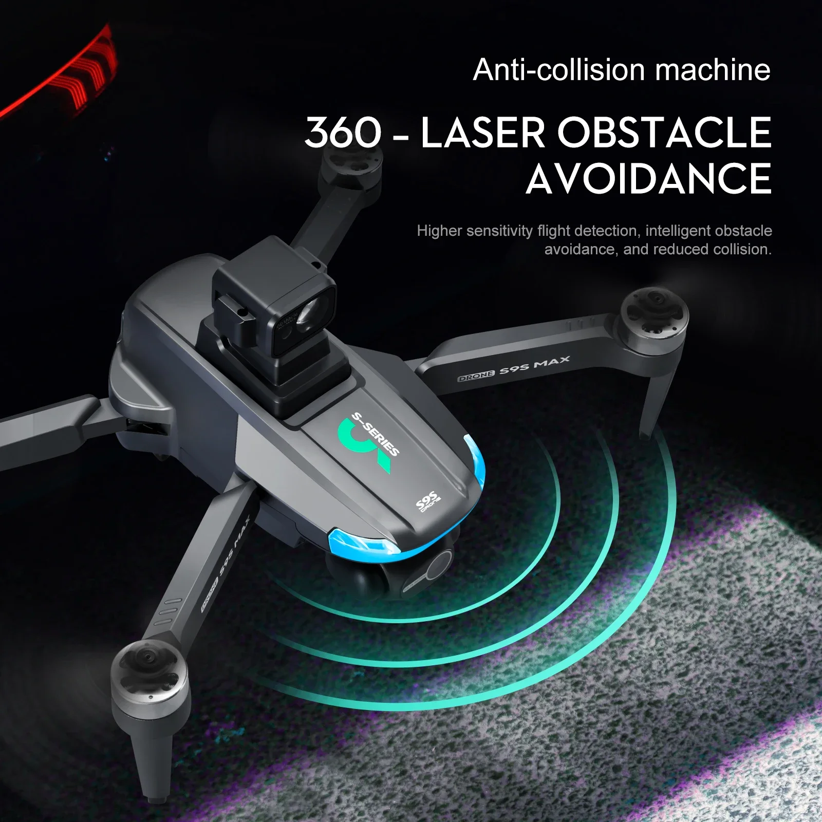 NEW S9S MAX MINI Drone 4K 2-Ax - Drone Controller Screen บทวิจารณ์และราคา