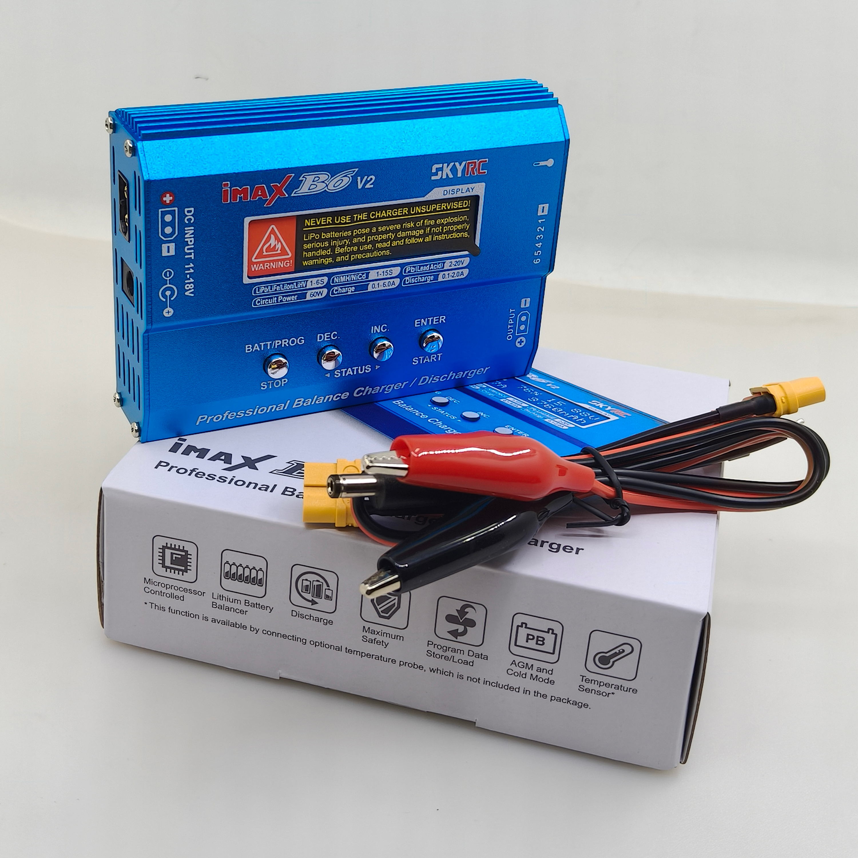 IMAX B6 / B6AC 80W T/XT60plug  - Drone Battery Charger บทวิจารณ์และราคา