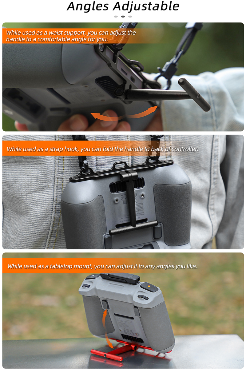 2in1 Handle Stand Bracket Neck - Drone Neck Strap บทวิจารณ์และราคา
