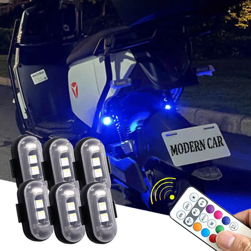 2/4/8Pcs Wireless Remote Contr - Drone Strobe Light บทวิจารณ์และราคา