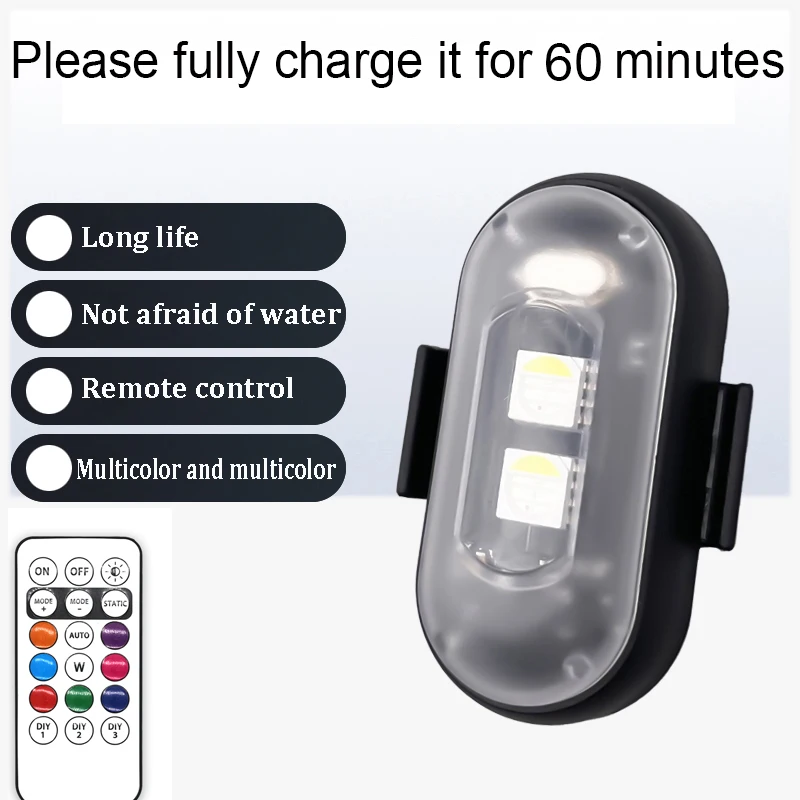 2/4/8Pcs Wireless Remote Contr - Drone Strobe Light บทวิจารณ์และราคา