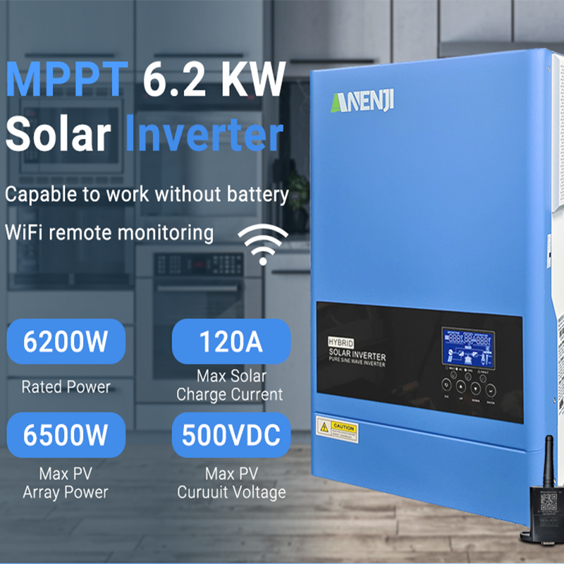 4KW 6.2KW Hybrid Solar Inverte - Drone Solar Charger บทวิจารณ์และราคา