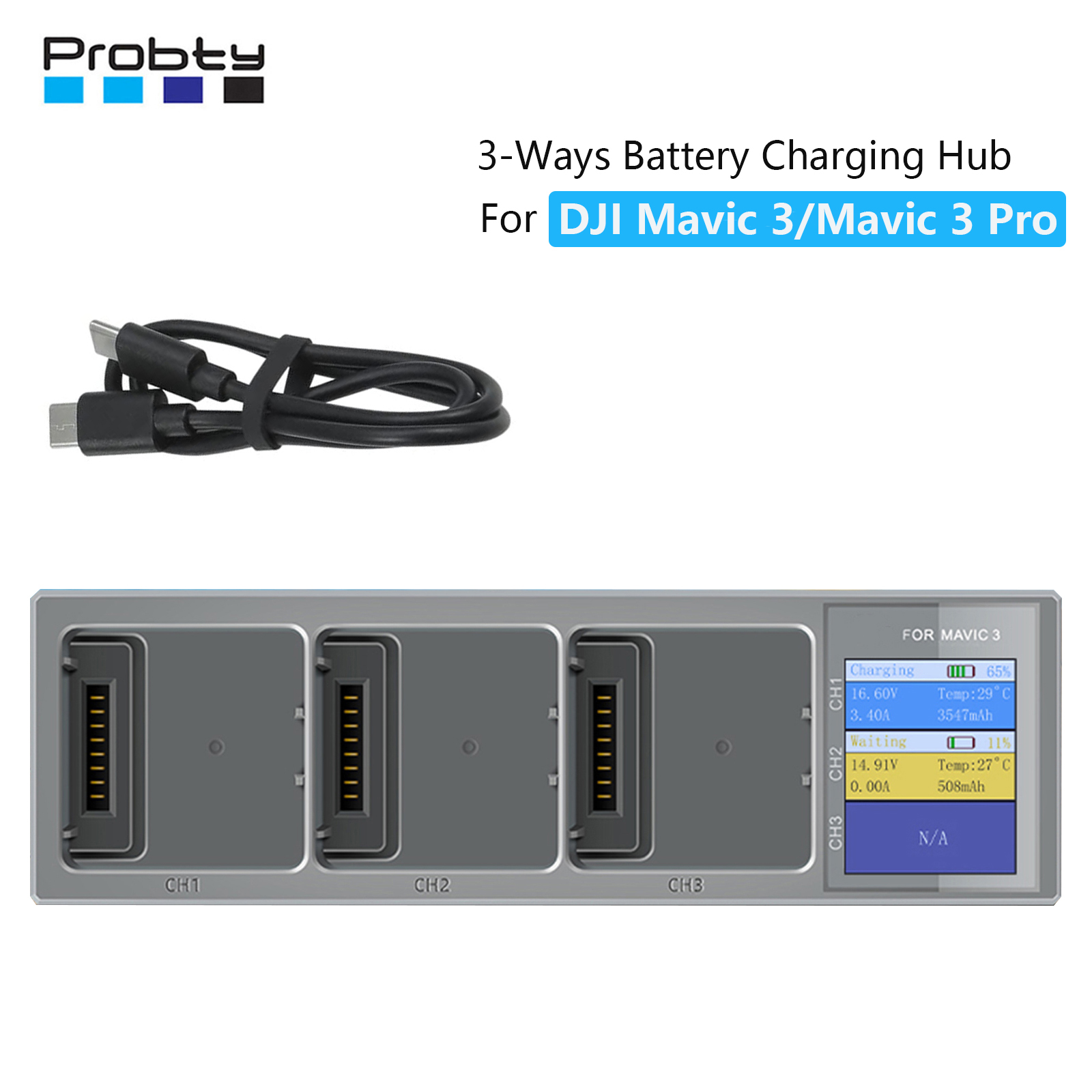 New 3 In 1 Charging Hub for DJ - Drone Charging Hub บทวิจารณ์และราคา
