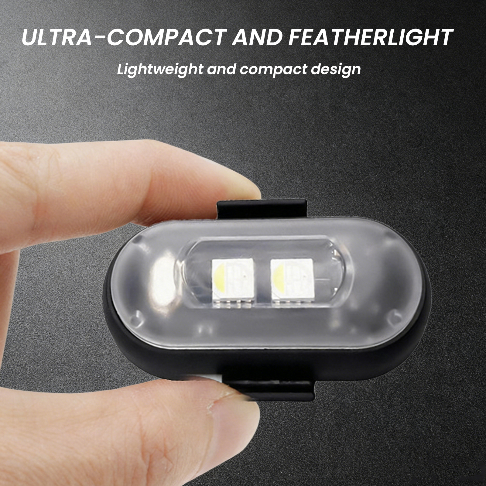 2/4/6PCS Wireless LED Strobe L - Drone Beacon Light บทวิจารณ์และราคา