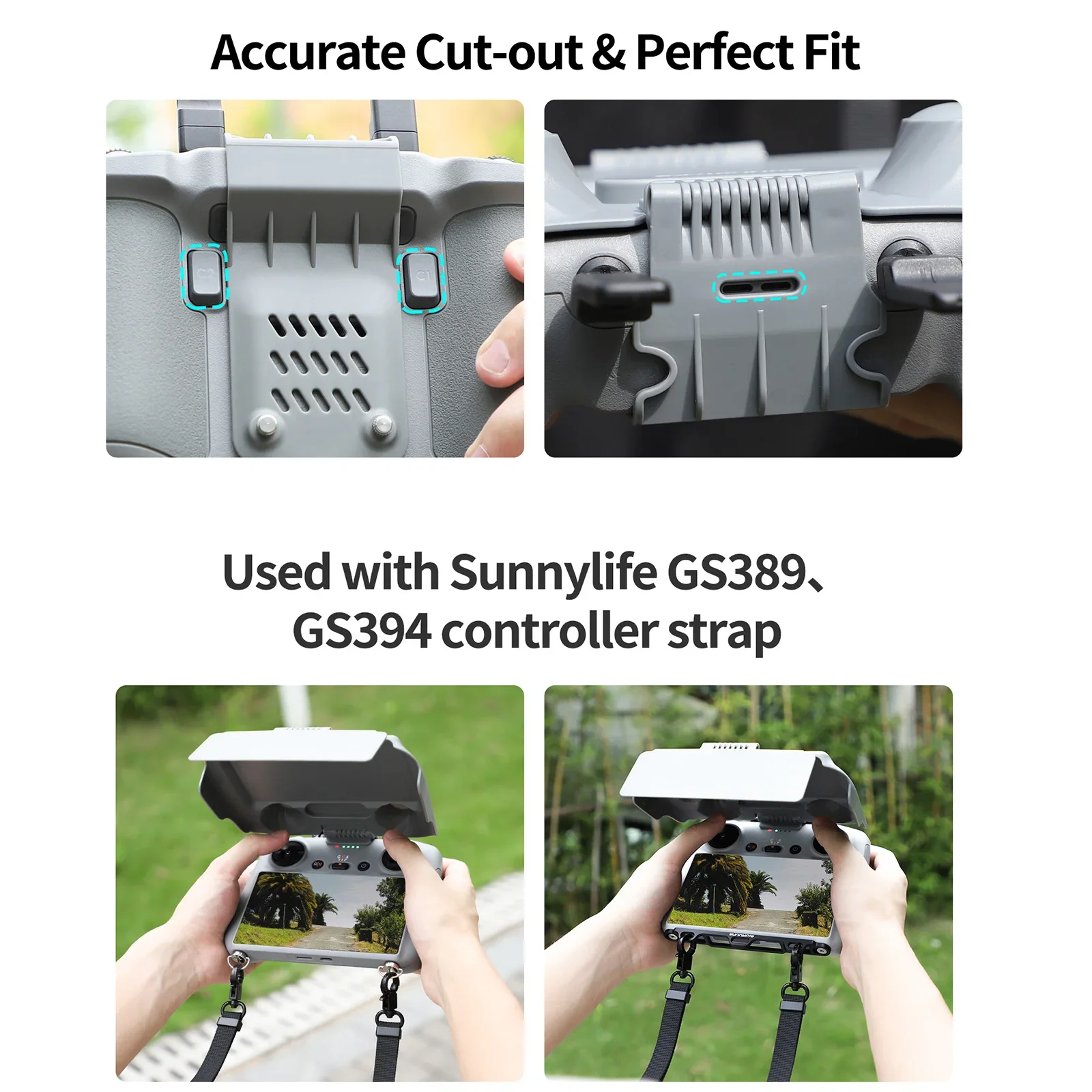 Screen Protector Hood For DJI  - Drone Sun Shade บทวิจารณ์และราคา