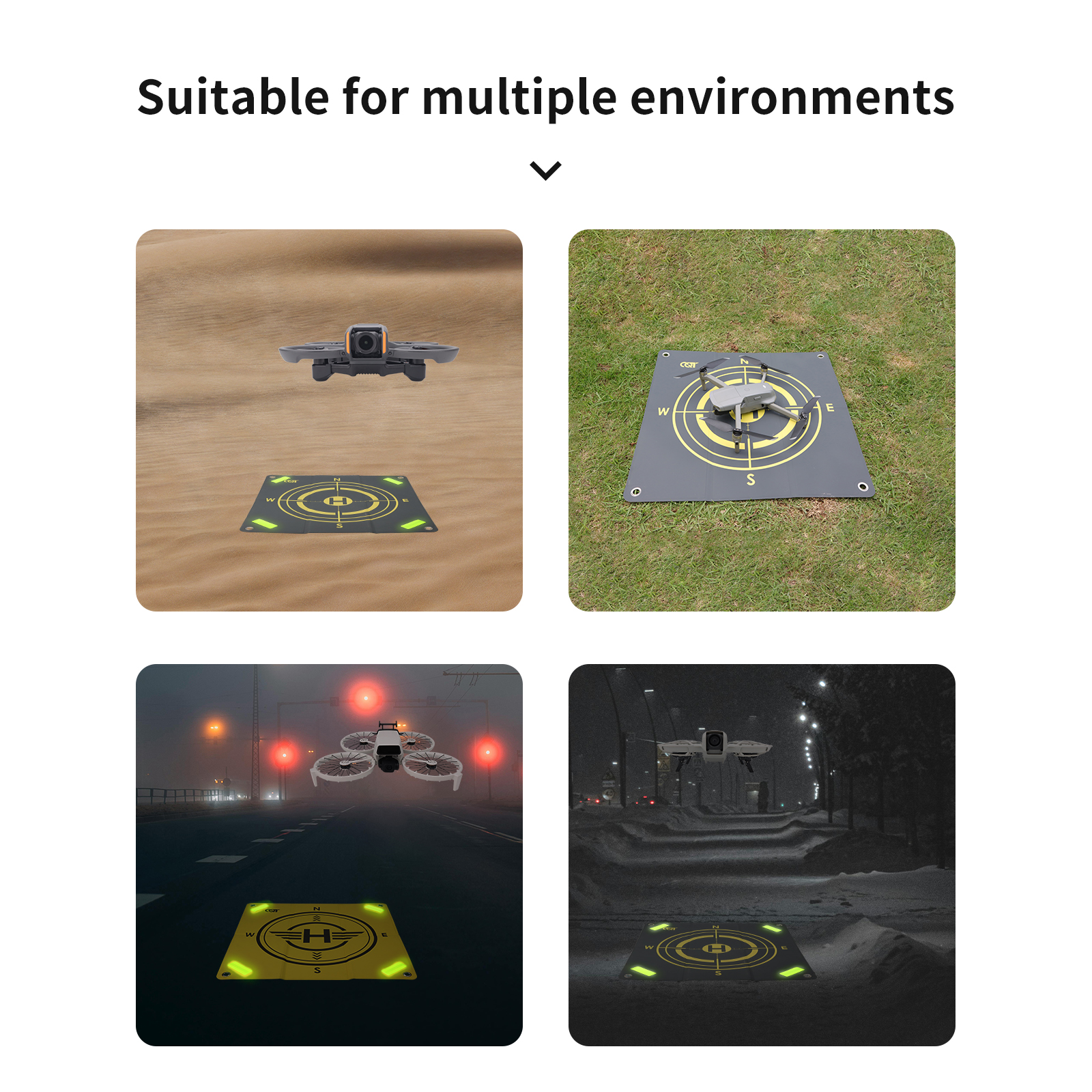 55 cm Universal Landing Pad Fo - Drone Landing Pad บทวิจารณ์และราคา