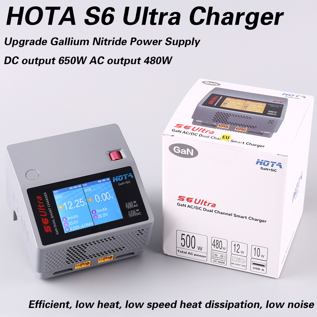 HOTA S6 Ultra Gallium Nitride  - Drone Battery Charger บทวิจารณ์และราคา