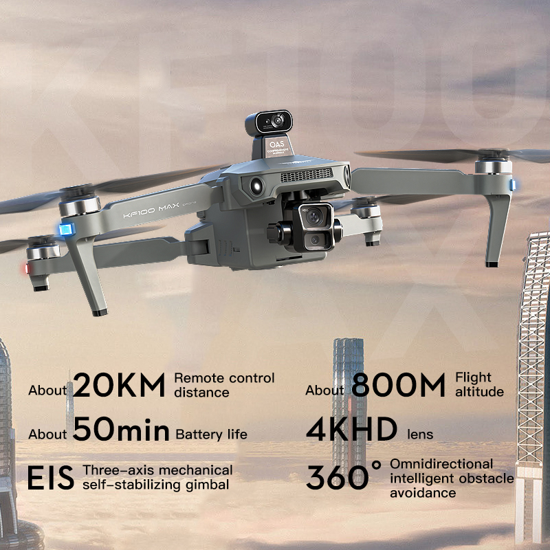 SJRC KF100 MAX 8K UHD Photo HD - Drone Power Bank บทวิจารณ์และราคา