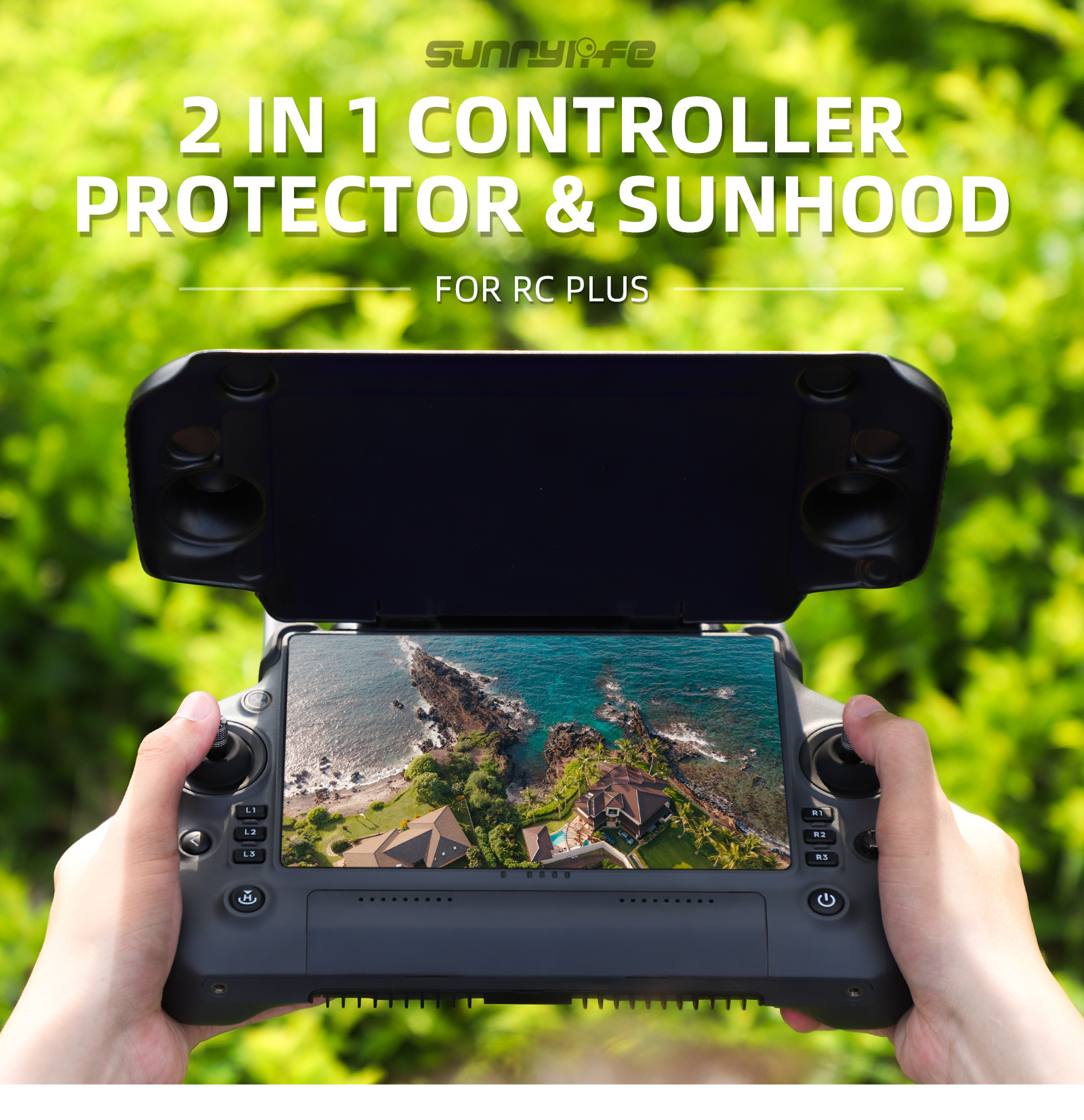 RC Plus Sun Hood Joystick Prot - Drone Sun Shade บทวิจารณ์และราคา