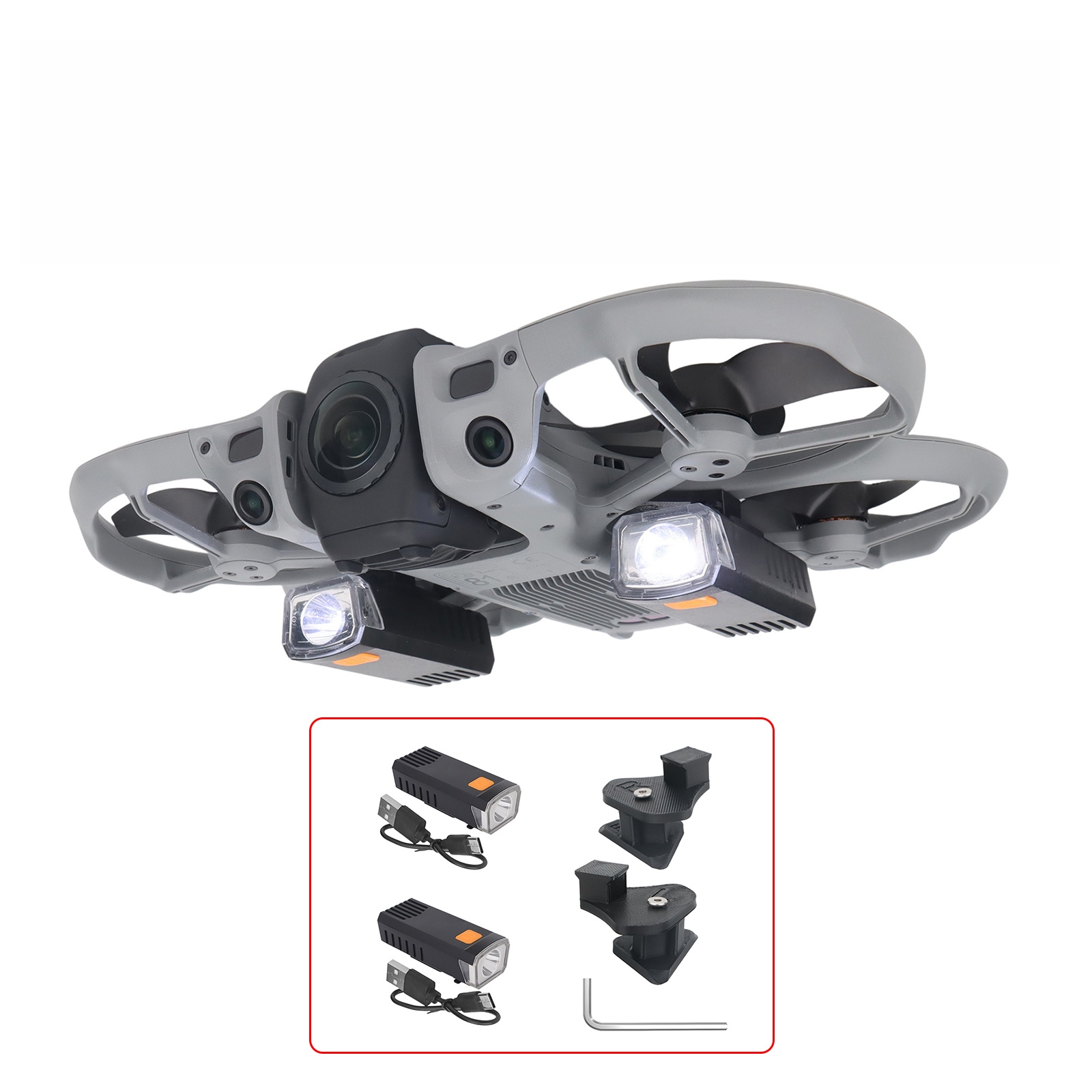 Night Flight Light for DJI Ava - Drone Strobe Light บทวิจารณ์และราคา