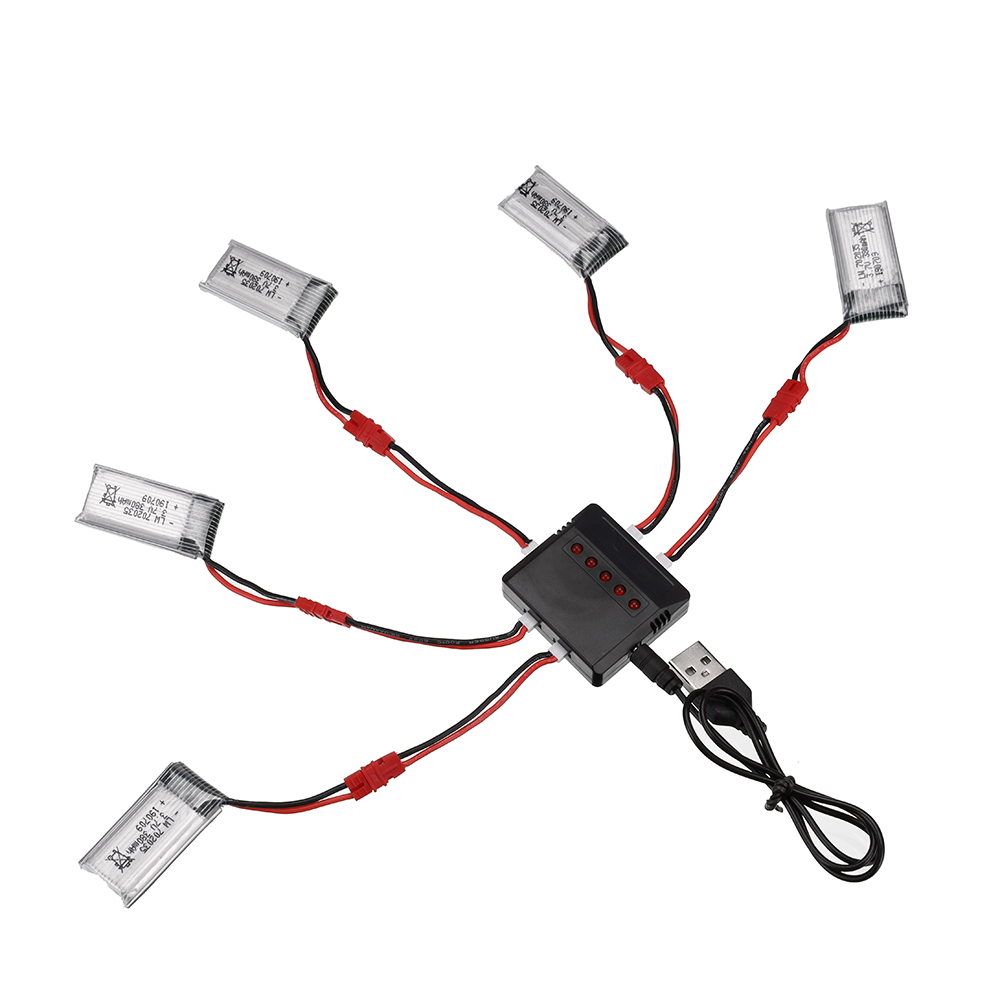 3.7V 380mAh Lipo Battery With  - Drone Battery Charger บทวิจารณ์และราคา