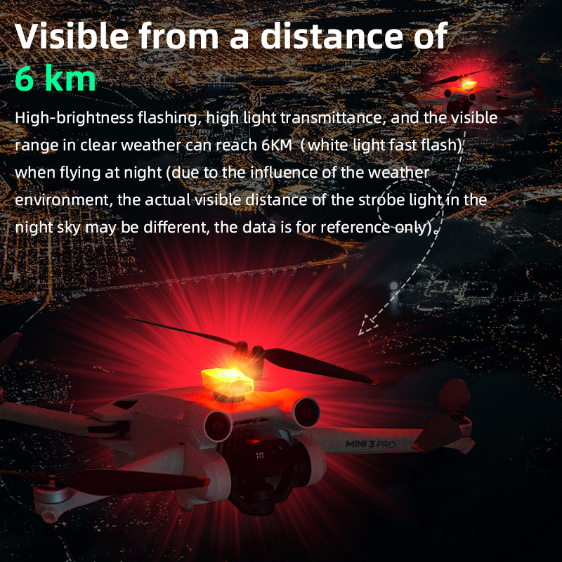 Mini Drone Strobe Light for DJ - Drone Strobe Light บทวิจารณ์และราคา