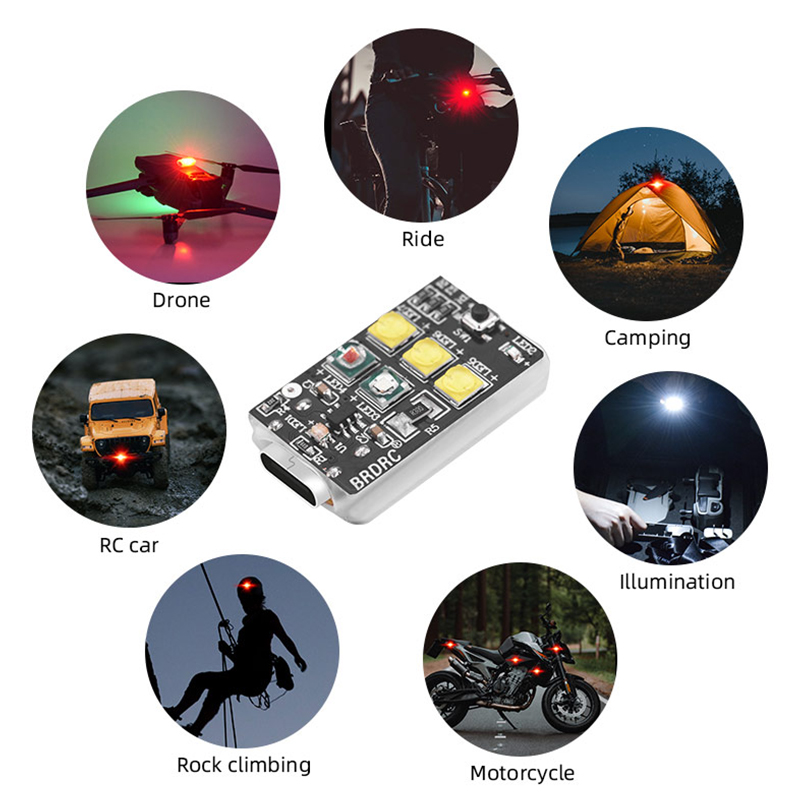 Mini Drone Strobe Light for DJ - Drone Strobe Light บทวิจารณ์และราคา