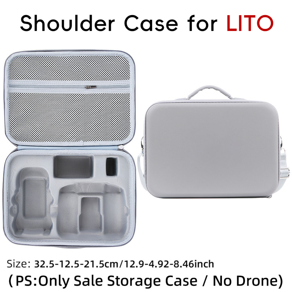 For DJI Lito 1 X1 For RC2 Shoc - Drone Hard Shell Case บทวิจารณ์และราคา