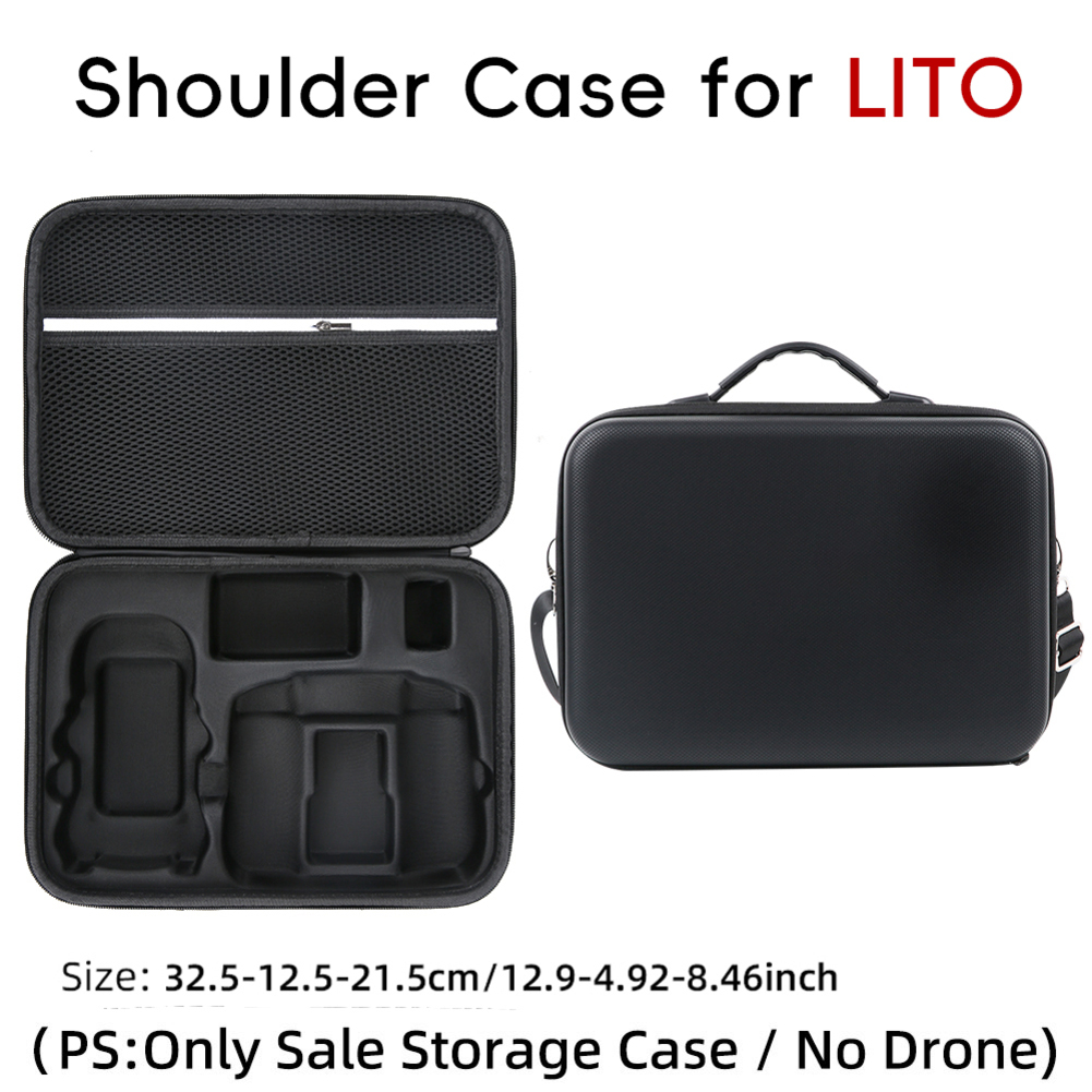 For DJI Lito 1 X1 For RC2 Shoc - Drone Hard Shell Case บทวิจารณ์และราคา
