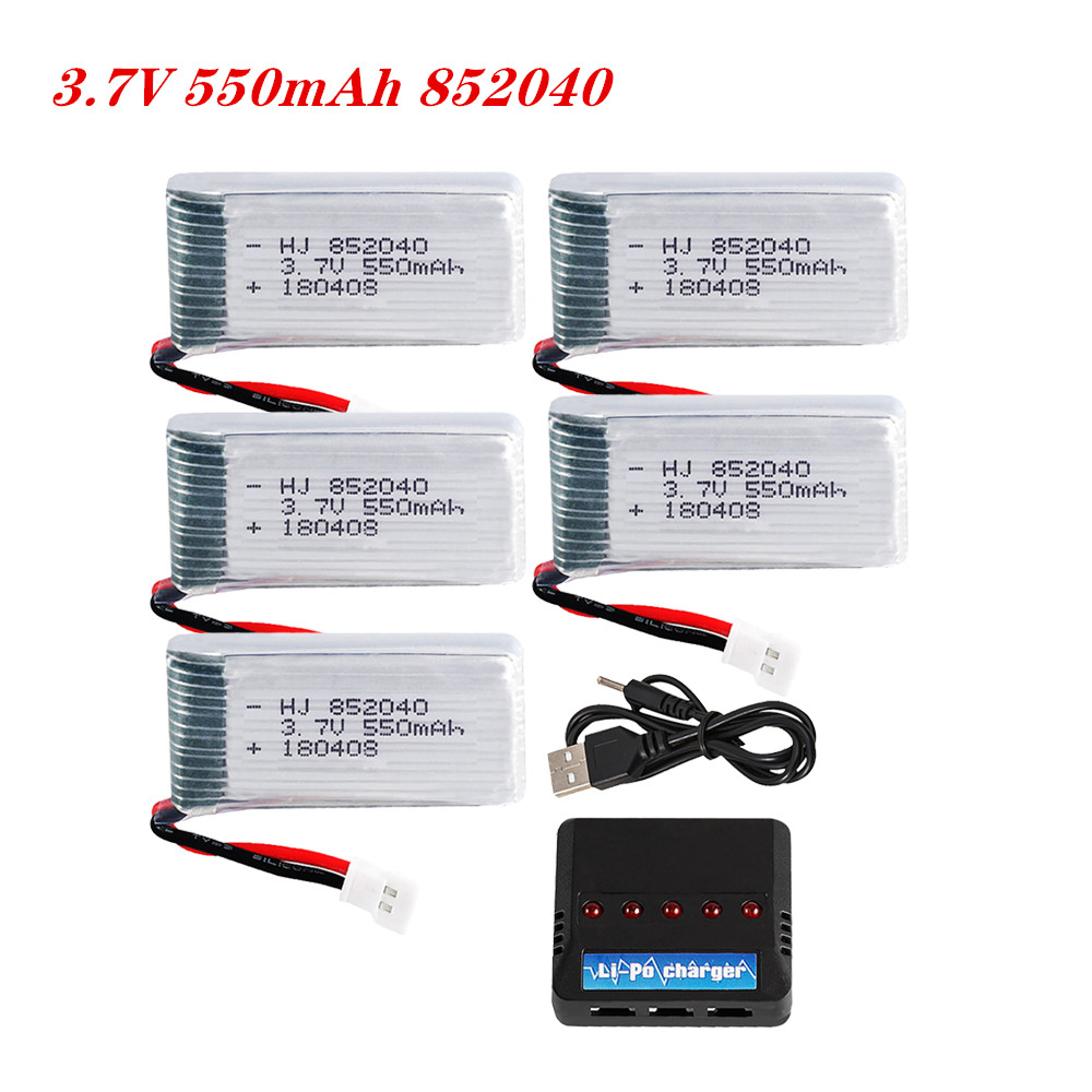 3.7V 550mAh 25C Lipo Battery 8 - Drone Battery Charger บทวิจารณ์และราคา