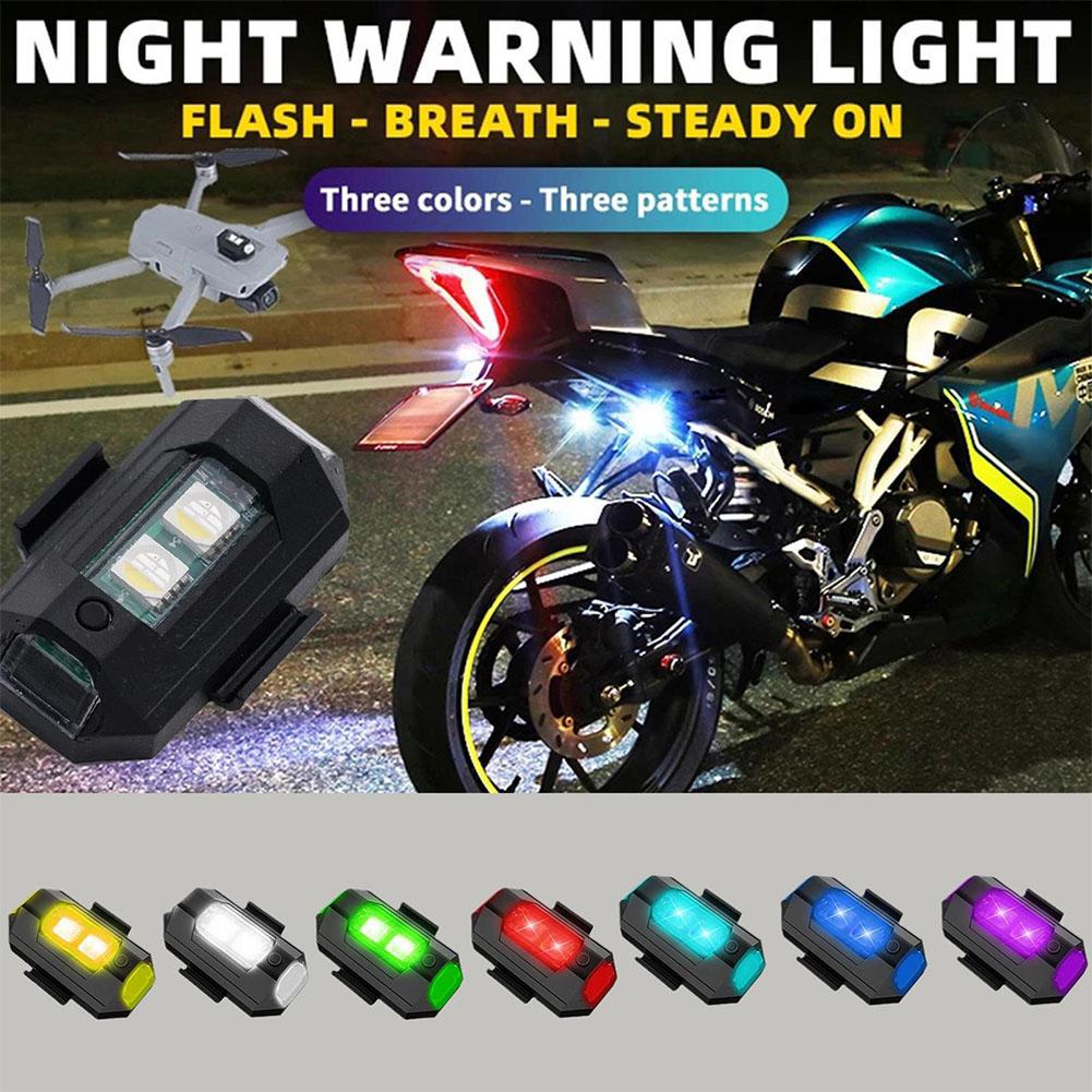 2PCS Mini LED Strobe Lights De - Drone Beacon Light บทวิจารณ์และราคา