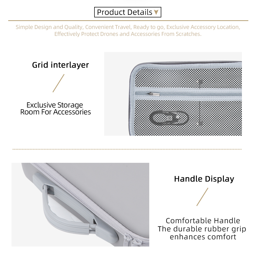 Hard Carrying Case for DJI Ava - Drone Carrying Case บทวิจารณ์และราคา