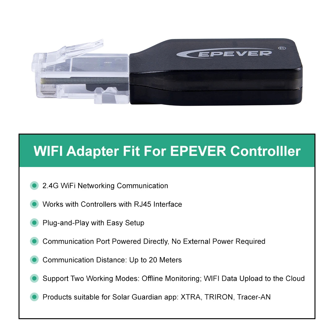 EPEVER WiFi 2.4G RJ45 D WIFI B - Drone Solar Charger บทวิจารณ์และราคา