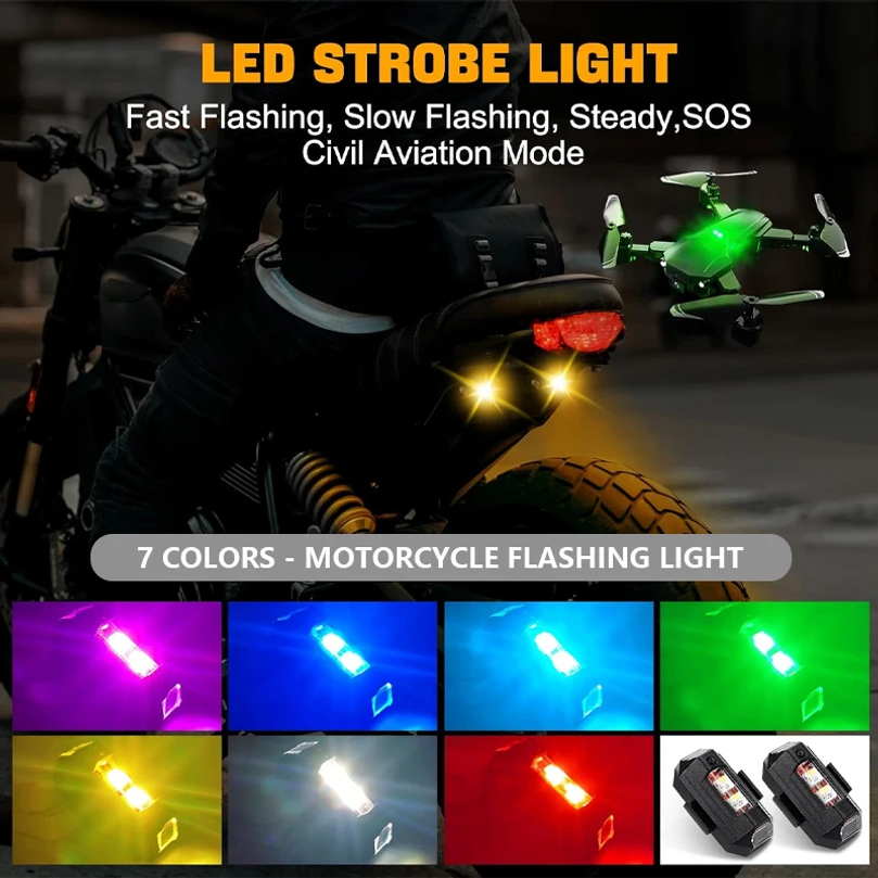 Universal Strobe Light for Mot - Drone Strobe Light บทวิจารณ์และราคา