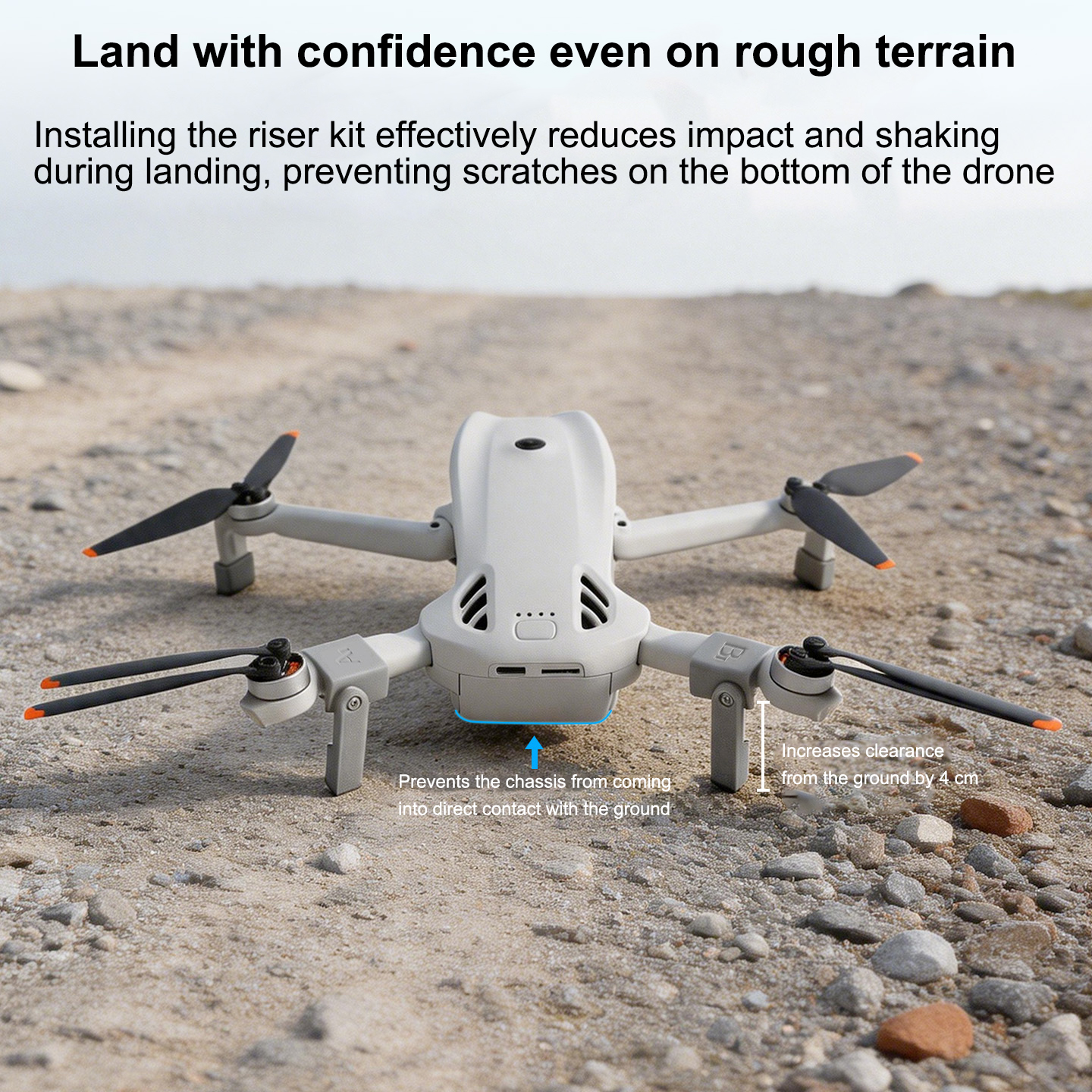 Landing Gear Extender for DJI  - Drone Landing Pad บทวิจารณ์และราคา