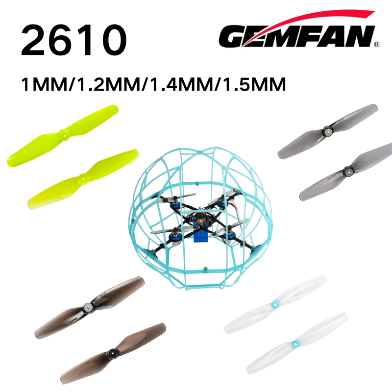 2610 Props Gemfan 2.6inch 2 Bl - Drone Battery Adapter บทวิจารณ์และราคา