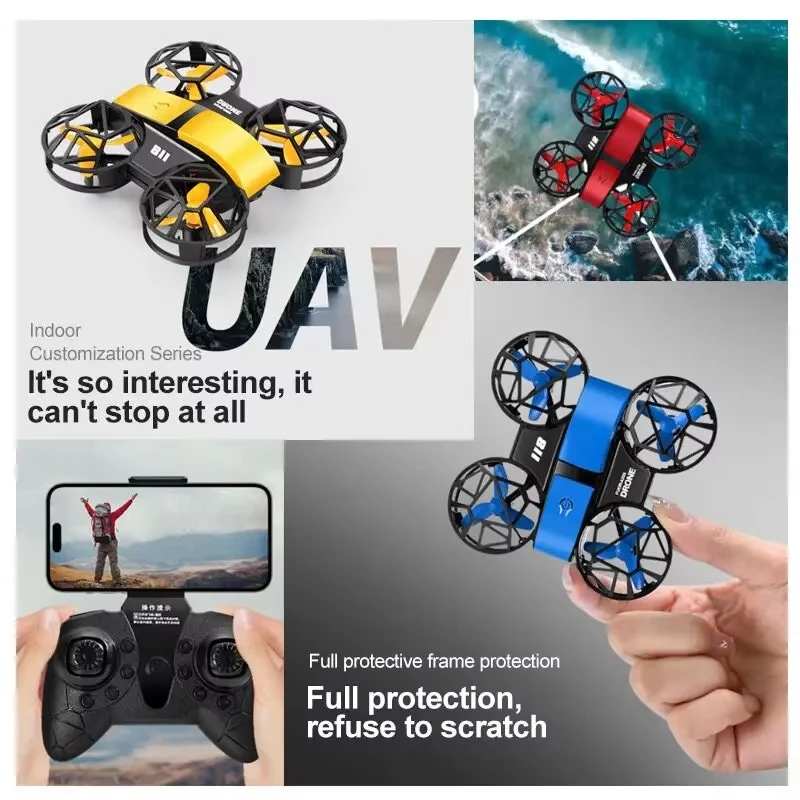 D12 Mini Drone 4k Profession H - Drone Remote Controller Lanyard บทวิจารณ์และราคา