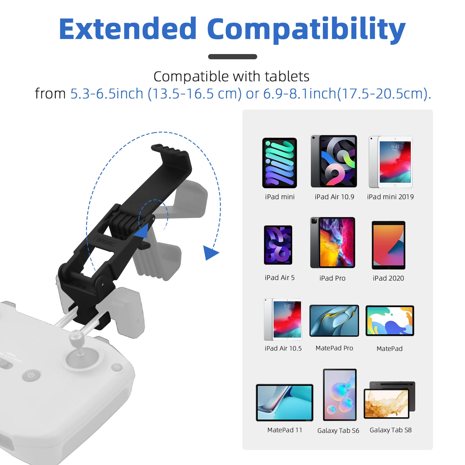 Tablet Extended Bracket Mount  - Drone Tablet Mount บทวิจารณ์และราคา