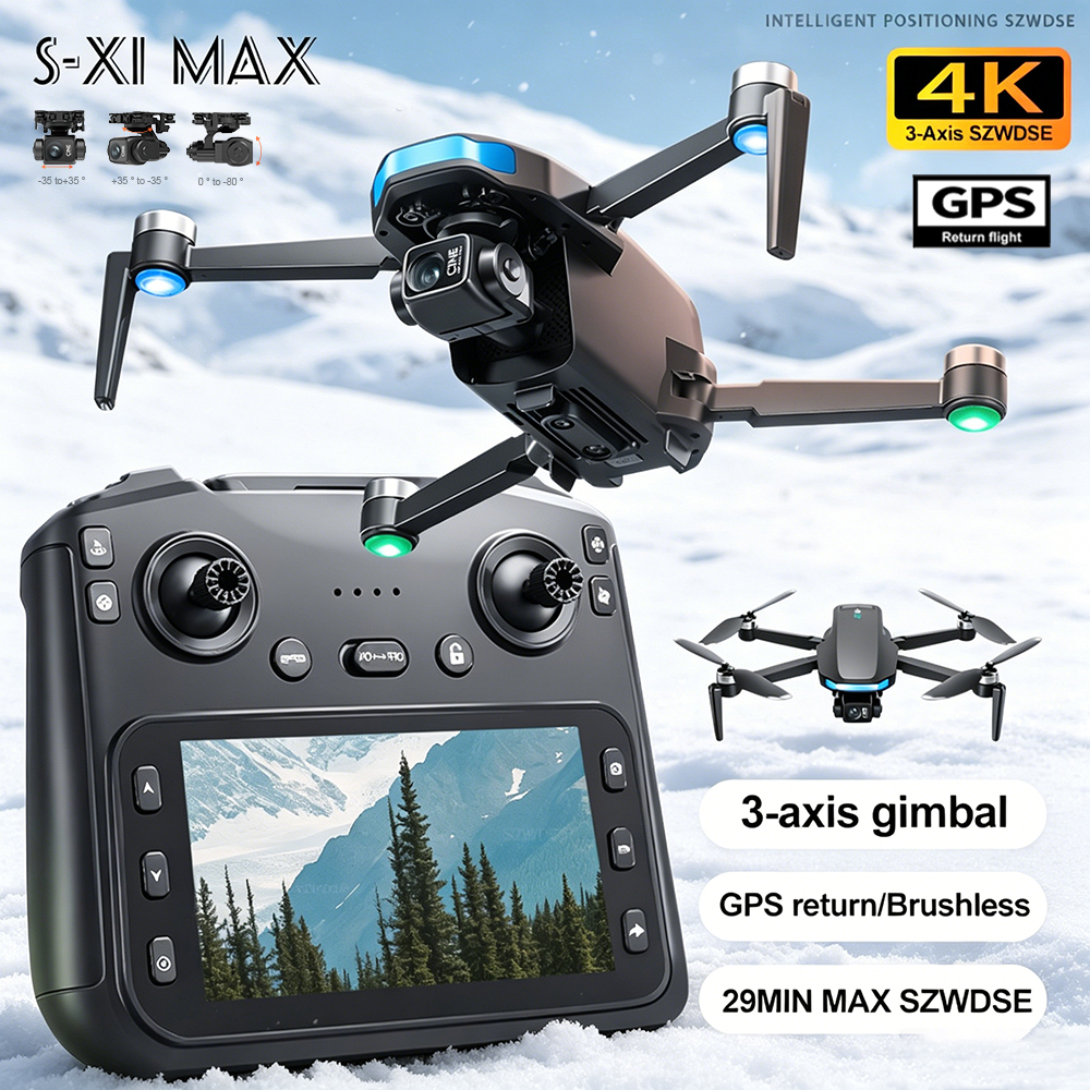 New S-X1 MAX Drone GPS 8K Prof - Drone Power Bank บทวิจารณ์และราคา