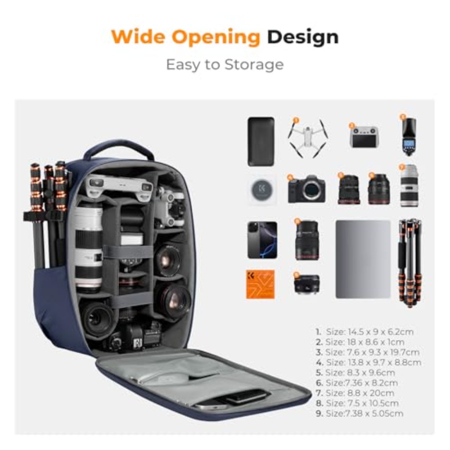 Camera Backpack,Hardshell Phot - Drone Hard Shell Case บทวิจารณ์และราคา