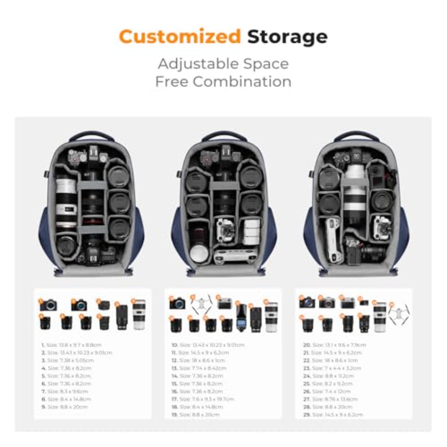 Camera Backpack,Hardshell Phot - Drone Hard Shell Case บทวิจารณ์และราคา