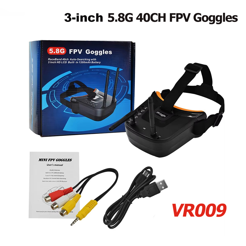 VR009 FPV Video Goggles 3Inch  - Drone Controller Screen บทวิจารณ์และราคา