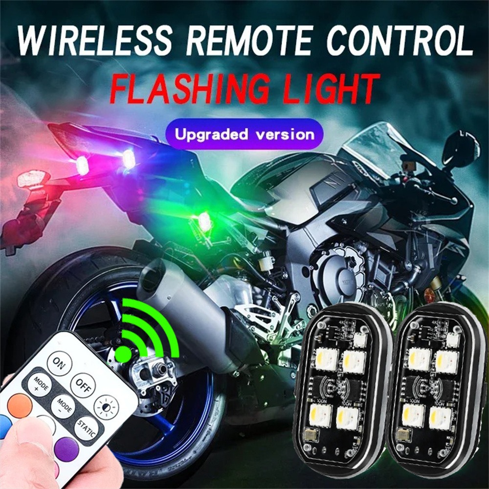 2/4/6pcs Wireless Remote Contr - Drone Strobe Light บทวิจารณ์และราคา