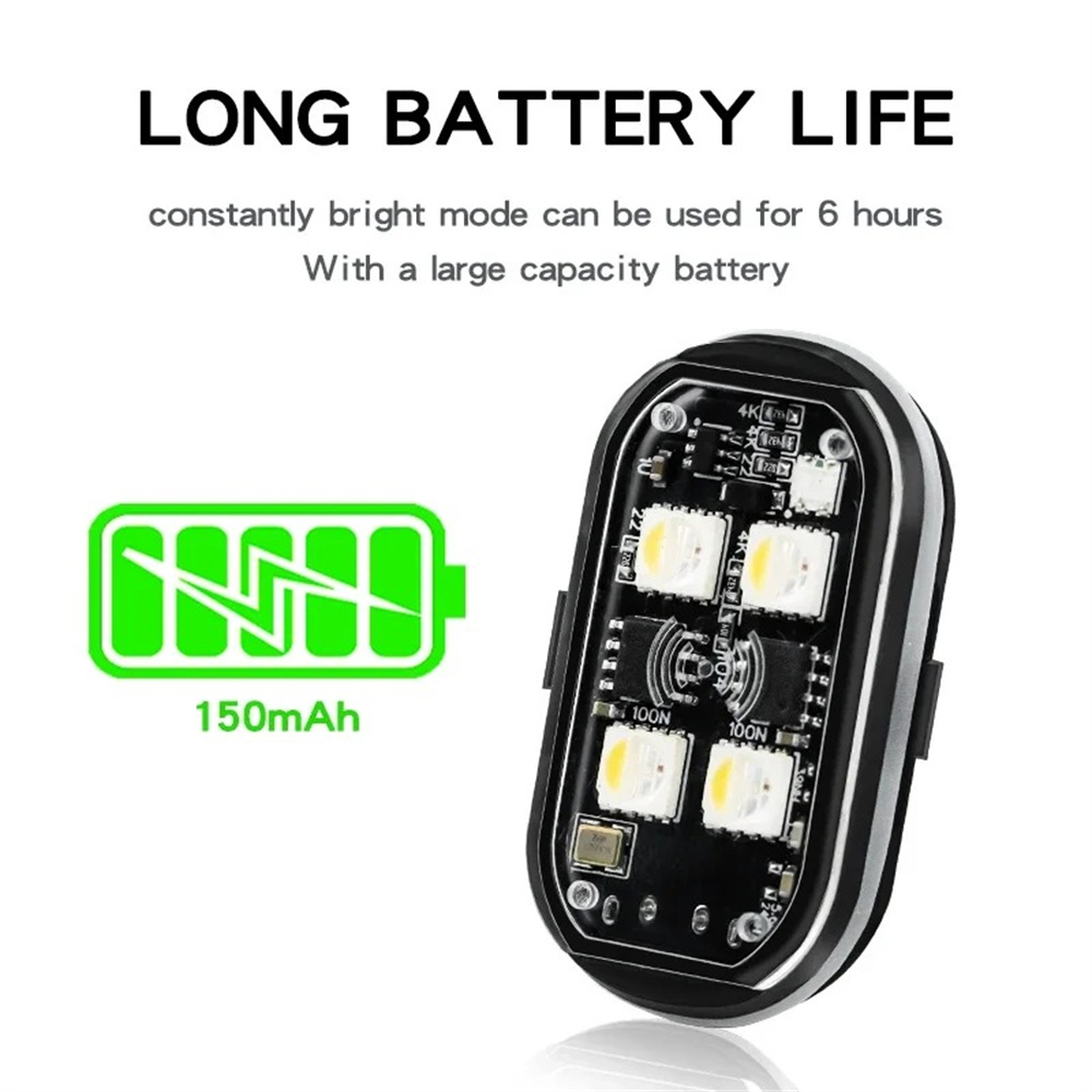 2/4/6pcs Wireless Remote Contr - Drone Strobe Light บทวิจารณ์และราคา