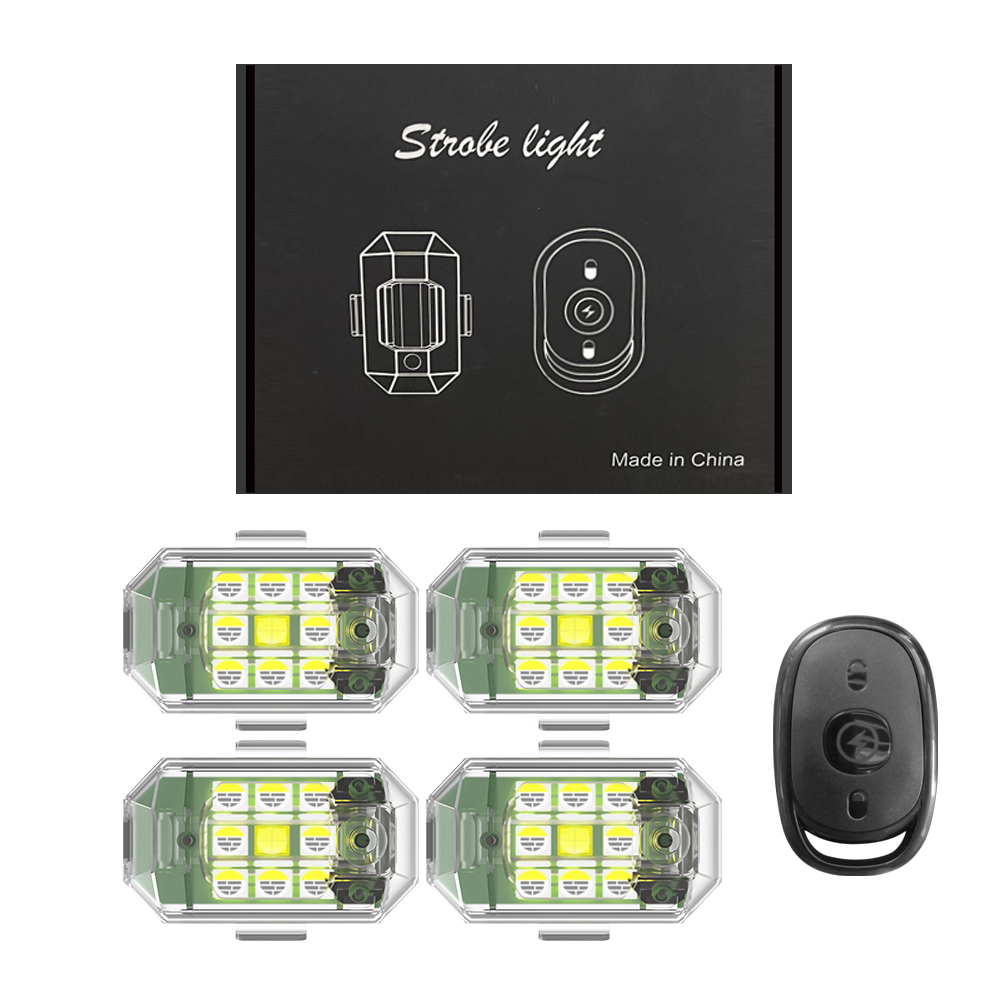 1/2/4pcs Wireless LED Drone St - Drone Beacon Light บทวิจารณ์และราคา