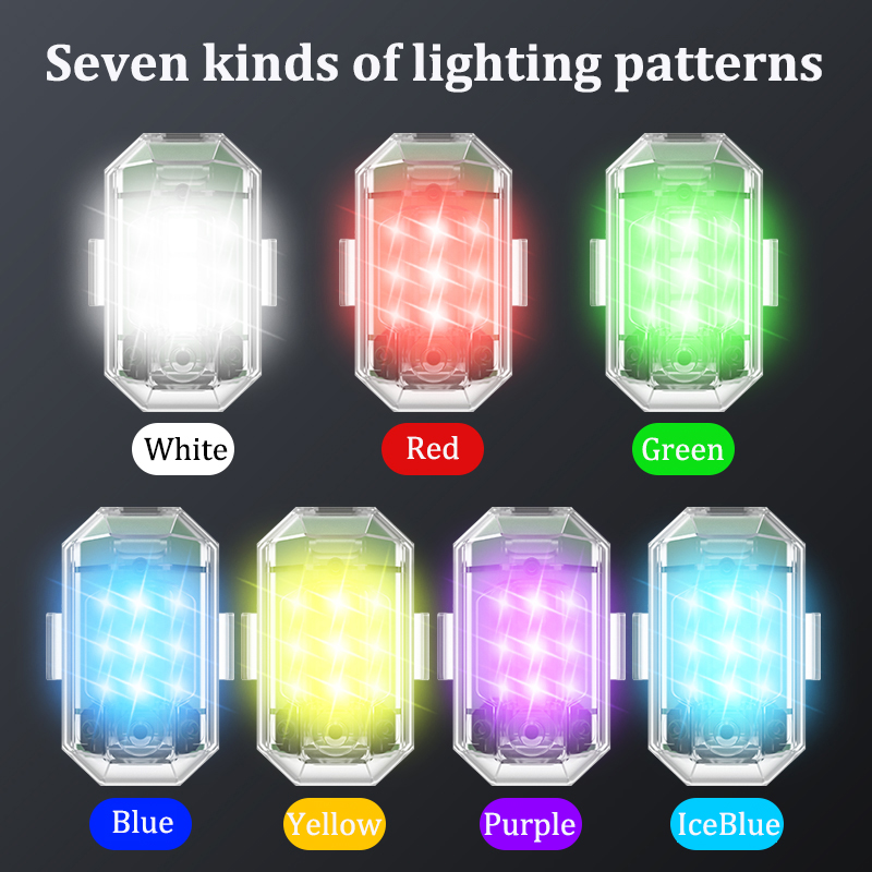 1/2/4pcs Wireless LED Drone St - Drone Beacon Light บทวิจารณ์และราคา