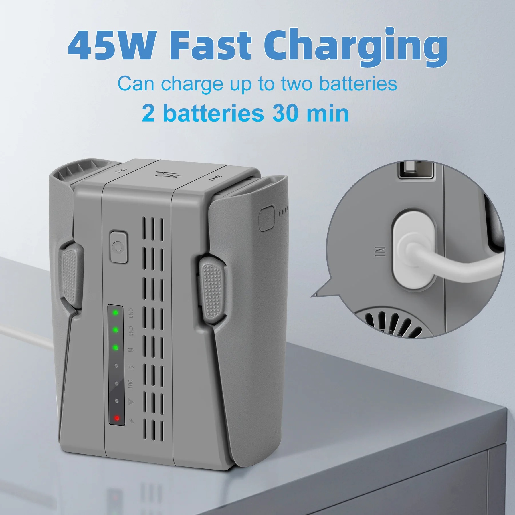 For DJI NEO 2 Drone Dual Batte - Drone Charging Hub บทวิจารณ์และราคา